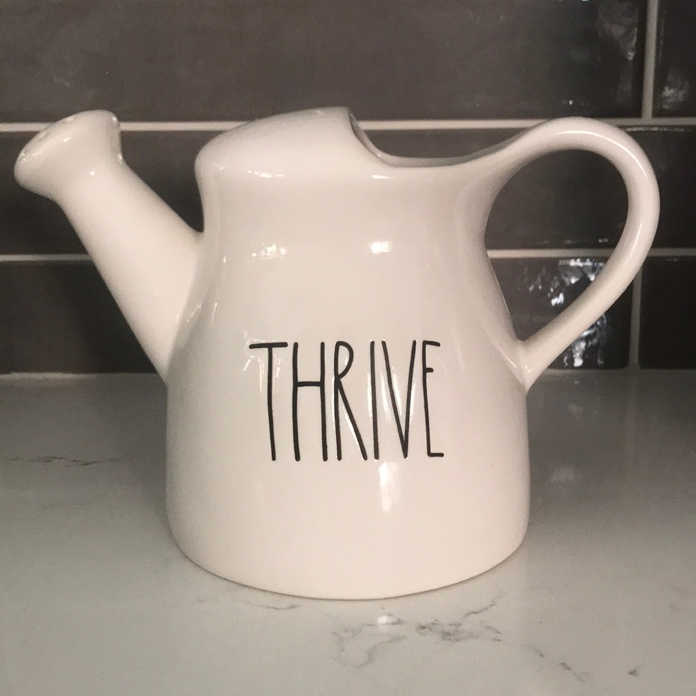 Rae Dunn Thrive watering can